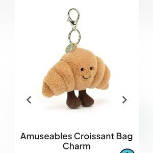 Jellycat Amuseables Croissant Bag Charm